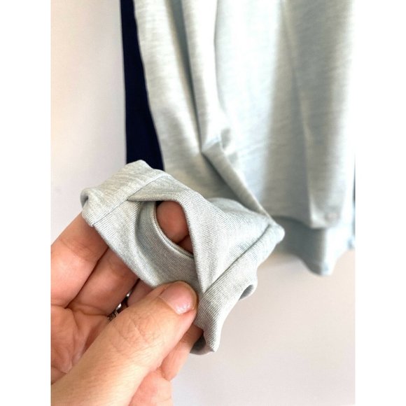 BROOKS NWT Heather Glacier/Navy Dash 1/2 Zip Running Jacket Women’s Small - Picture 9 of 12